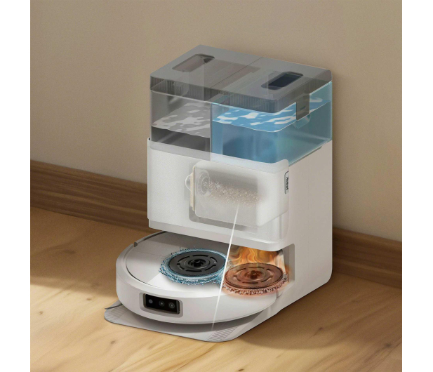 iRobot  Roomba Plus 505 Combo Biały + stacja AutoWash - 1325390 - zdjęcie 9